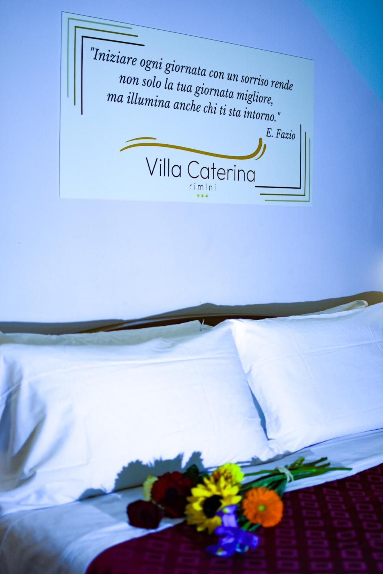 Hotel Villa Caterina Римини Экстерьер фото