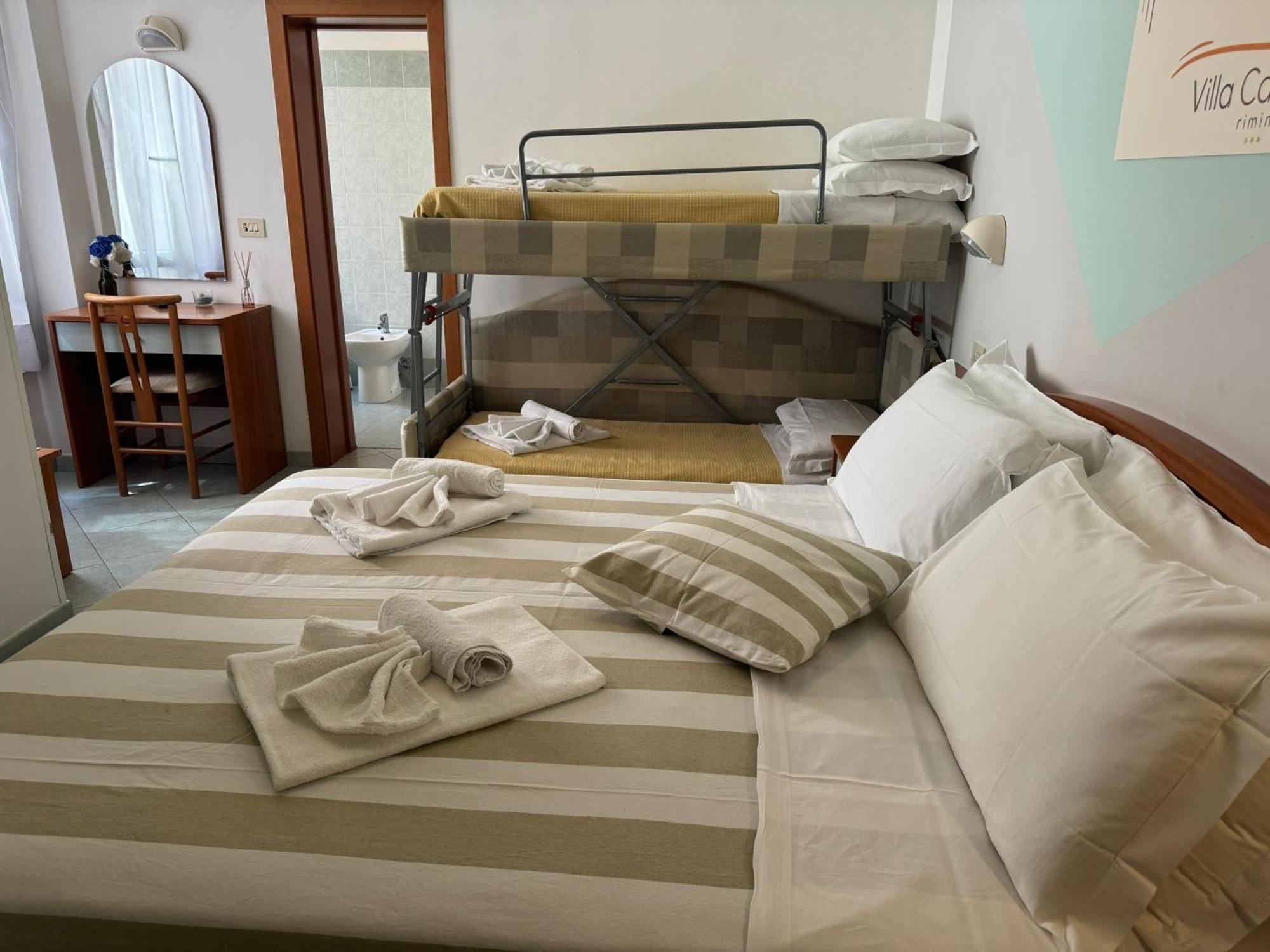 Hotel Villa Caterina Римини Экстерьер фото